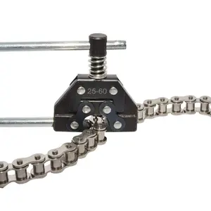 Detacher Breaker Cutter Fit for #25#35#41#40#50#60 415H,428H, 520,530 Roller Chain Bicycle Go Kart ATV Chains Replacement (Black)