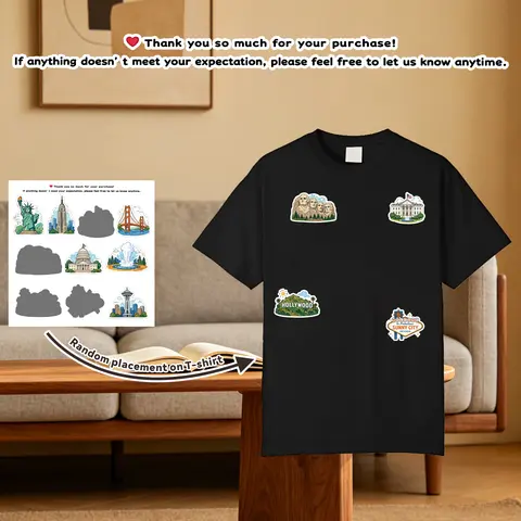 QuinnHayden 1 PCS [Single orders will not be shipped. ][FREE] 100 cotton Printed T-Shirts, Fashion Brand T-Shirts
