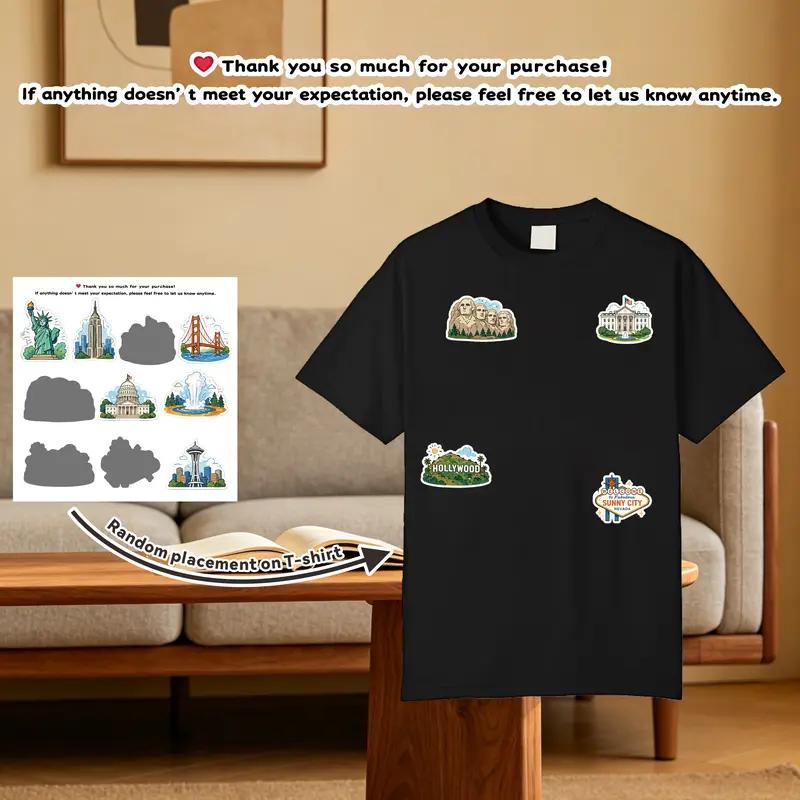 QuinnHayden 1 PCS [Single orders will not be shipped. ][FREE] 100 cotton Printed T-Shirts, Fashion Brand T-Shirts