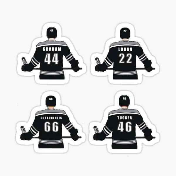 Off Campus - Garrett, Logan, Dean, and Tucker Sticker