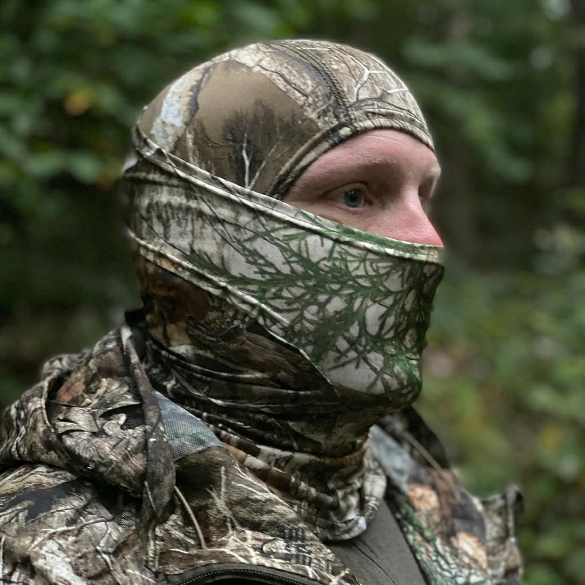 5-Pack Tactical Camo Balaclava Set - UV Protection Face Mask & Neck Gaiter | Breathable Full Face Cover for Hunting, Fishing, Cycling & Outdoor Sports - Unisex