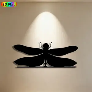 1pc Dragonfly Metal Wall Art,Dynamic Dragonfly Statue Mural, Ideal Gift for New Year, Easter, Garden Decor Enthusiasts, Weather-Resistant Metal Wall Decor Wall Sculptures, Perfect for Outdoor Garden Walls & Backyard Fence, Charming Patio Decor