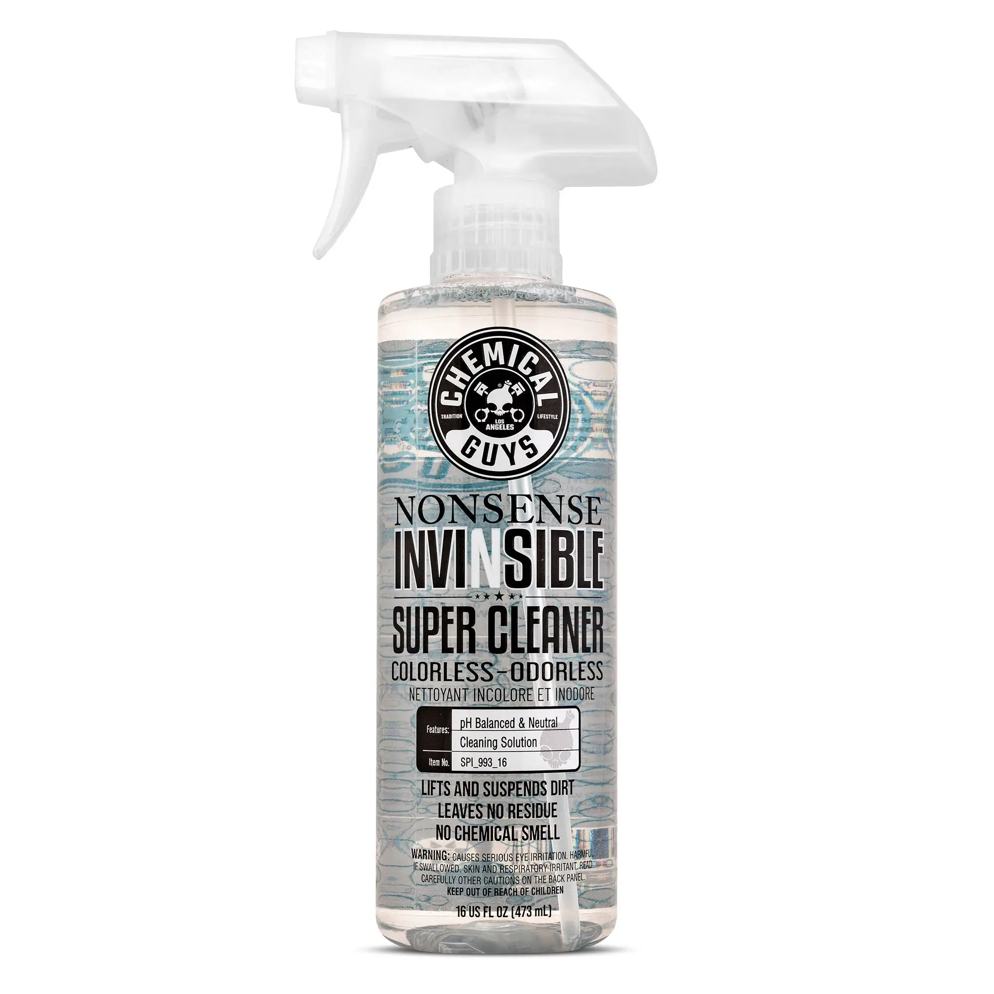 CHEMICAL GUYS Nonsense – Colorless & Odorless All-Purpose Cleaner for Interior & Exterior, Removes Dirt, Grime & Stains Without Streaks or Residue