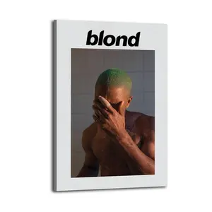 Frank Ocean Blonde Canvas Aesthetic For The Bedroom Wall Sitting Room Dormitory Wall Office Wall Poster Decorative Painting Canvas Wall