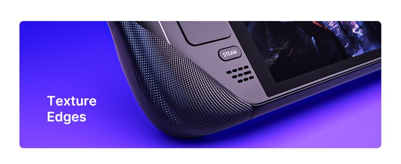 JSAUX ModCase for Steam Deck Modular Steam Deck Case with Removable Front Case Valve Steam Deck Accessories Includes Case, Mask, Metal Stand and Strap