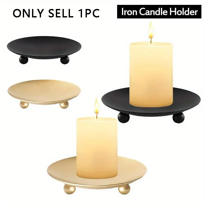 Candlestick, vintage cylindrical wedding party festival candlestick, artistic gift, family wedding party table decoration, suitable for decoration in home, bedroom, living room, and office.