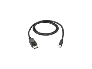 Black Box - DisplayPort cable - Mini DisplayPort male to DisplayPort male - 15 ft  black