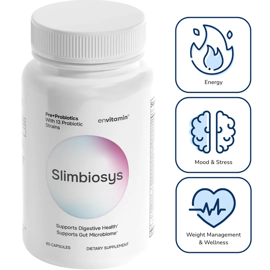Envitamin Slimbiosys Probiotic Nutritional Supplement - 13 Strains Probiotics