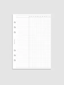 Habits Fold Out Planner Insert