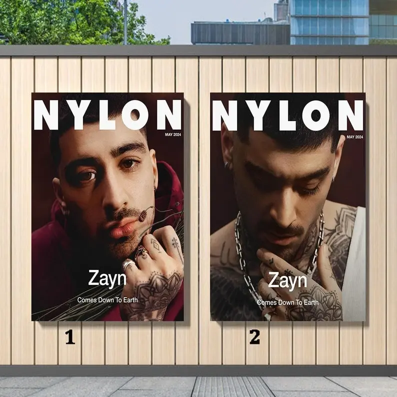 Zayn On Nylon Mag 2024 Poster, Home Decor, Wall Decor
