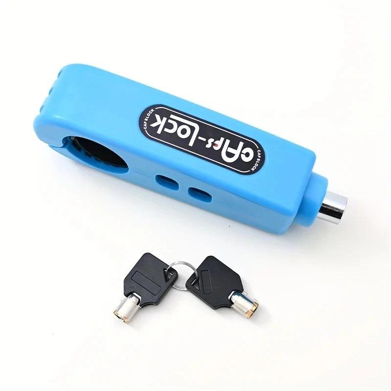 Bike Anti-Theft Lock Electric Bicycle Brake Handlebar Grip Lock Portable Prevent Theft Bike Motorcycle Locks Cycling Accessories