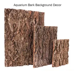 Natural Tree Bark Terrarium Decoration – Realistic Habitat Decor for Reptiles & Amphibians