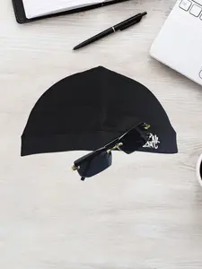 Unisex Cycling Hat + Sunglasses Set, Ice Silk Mask, Sun Protection Cap, Moisture Wicking Inner Liner, UV Protection, Ideal for Running, Hiking, Biking