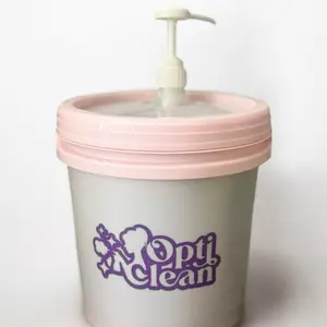OptiClean 8x Concentrate High Quality Detergent Softener & Scent Booster with Pink Lid and Pump Dispenser