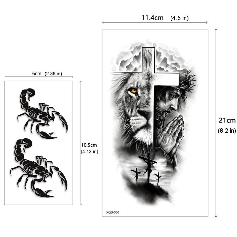 36 Sheets Temporary Tattoos Stickers, 12 Sheets Fake Body Arm Chest Shoulder Tattoos for Men or Women with 24 Sheets Tiny Black Durable Kit sticker tattoo sleeve rising sun tattoo