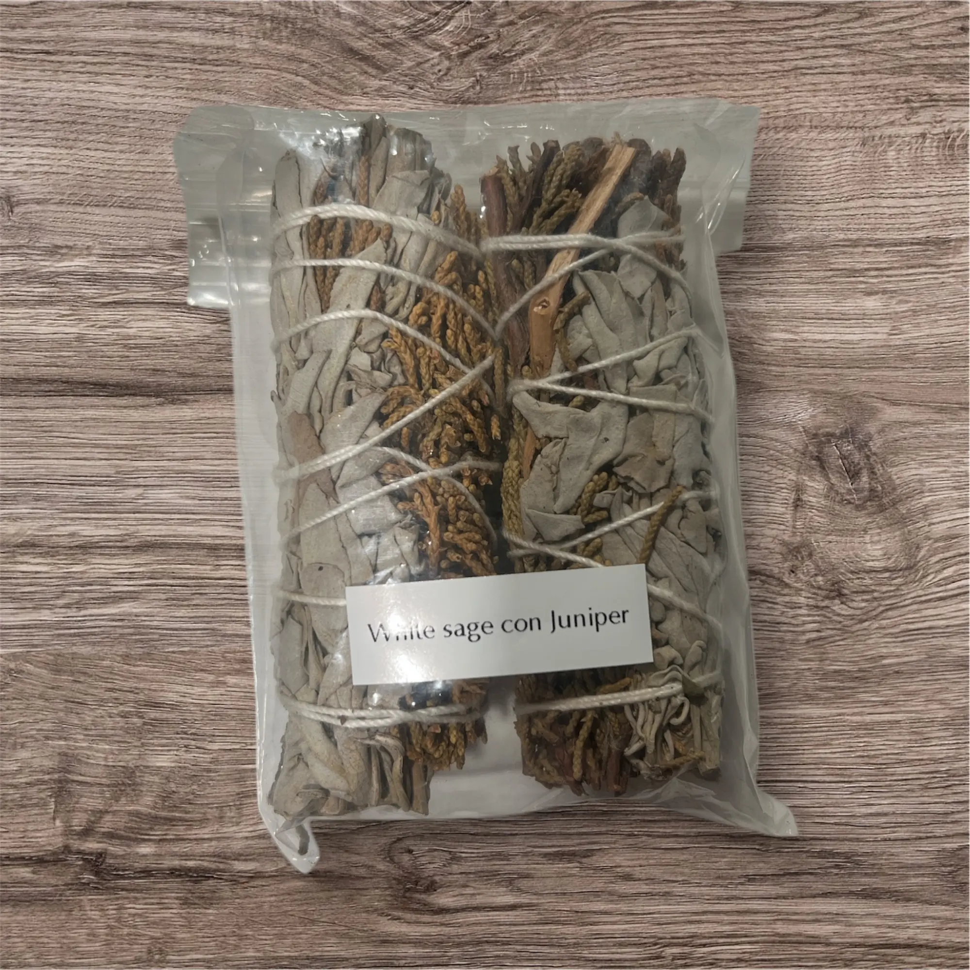 White sage with Juniper. White sage with Juniper.