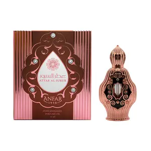 ANFAR 1950 ATTAR AL SUROOR Unisex, Concentrated Perfume Oil, 0.51 fl oz