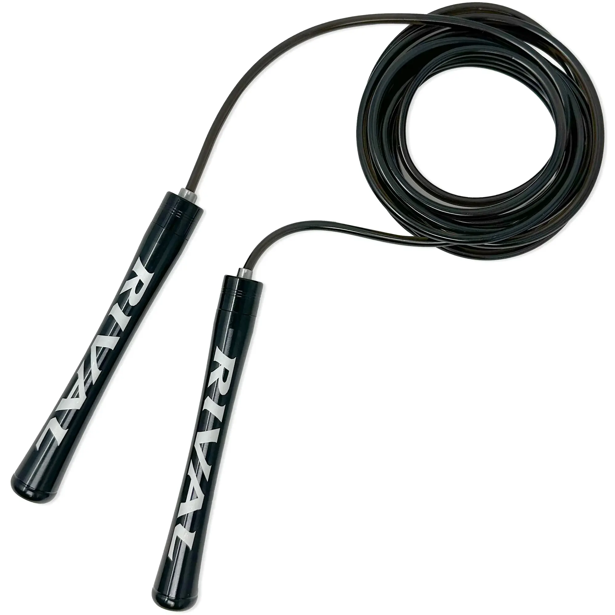 Rival Unisex Skipping Rope with Lightweight Aluminum Grips - 10' Adjustable Steel Cable Speed Rope for Functional Training Workout