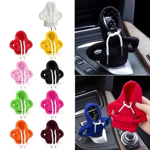 Car Creative Gear Lever Hoodie Cover Sweatshirt Design Gear Shift Decor Universal Car Interior Accessories