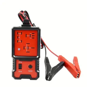 Supports 12V Battery Car Motorcycle Boat, Automotive Battery Relay Tester, Universal Electronic Circuit Detector, Precision Battery Test Tool