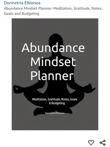 Abundance Mindset Planner
