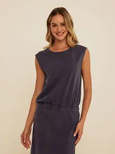 Laela Mineral Wash Eco Jersey Tank
