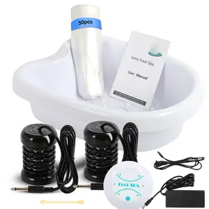Ionic Foot Bath Detox Machine: Premium Ion Foot Spa for Home Use Includes Basin, 2 Ion Arrays, and Accessories Ionic Foot Bath Detox Machine: Premium Ion Foot Spa for Home Use Includes Basin, 2 Ion Arrays, and Accessories