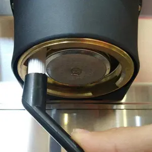 Coffee Dust Clean Brush Espresso Machine Cleaning Brush Plastic Handle Keyboards Brush Cleaner Tools Coffee Grime Cleaning Brush Household Cleaning Tool