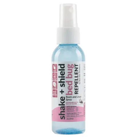 Shake + Shield Bed Bug Repellent – Room & Linen Spray 2 oz