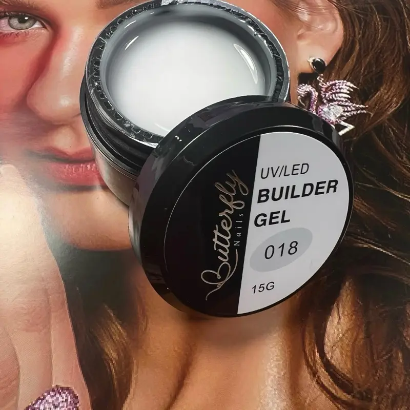 YVG Butterfly # 18 builder gel hard medium