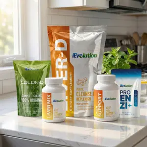 7-Day Detox, Cleanse — Colon, Liver, and Gallbladder Cleanse with Digestive Enzymes