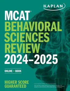 USED-MCAT Behavioral Sciences Review 2024-2025: Online + Book by Kaplan Test Prep (Paperback)