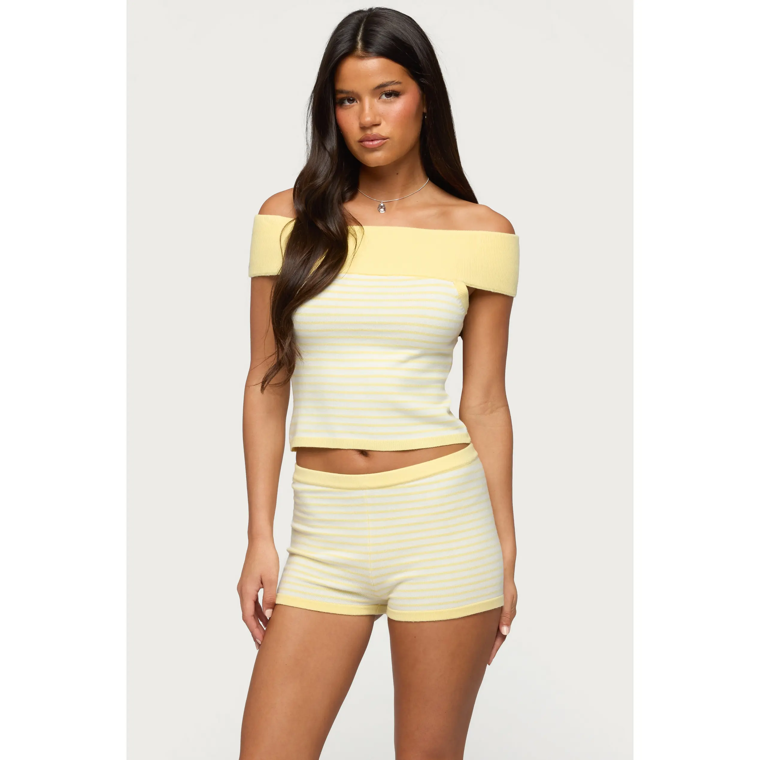 Camil Striped Knit Top Camil Striped Knit Top