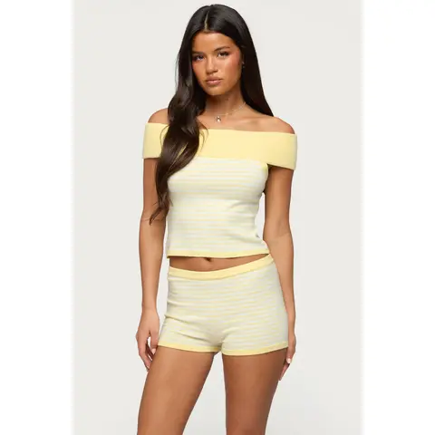 Camil Striped Knit Top