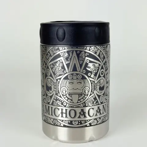 12oz Stainless Steel Can Cooler Customizable Beer or Soda Holder for Personalized Beverage Storage