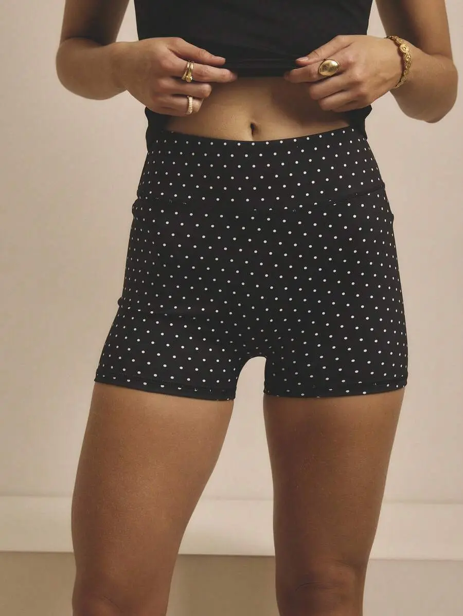 Leisurewear High Waisted Workout Activewear Women Biker Short
