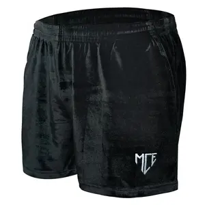 black velvet shorts