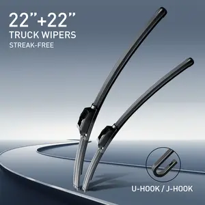 ITUTN Silent Snow Wiper Blades 2-Pack | Frameless Winter Windshield Wipers | OEM Quality, Weatherproof & Clean Wipe | J-Hook Fit, Easy Install – Works for Ford/Toyota/Honda/Chevrolet/Hyundai/Ram/Nissan/GMC/Jeep/Mercedes-Benz/BMW/Mazda/Kia & More
