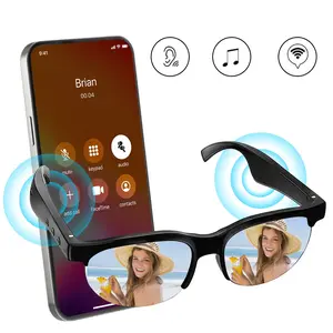 Bluetooth eyeglass ,Smart Glasses, Wireless BT Hands-Free Calling Sunglasses, Smart Glasses with Voice Control,Athletic/Outdoor UV Protection Audio Headset Earbud,Multifunctional Smart Glasses,Electronic Gadgets