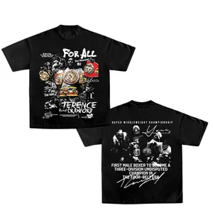 TERENCE BUD CRAWFORD SHIRT, Champion Fighter Tee, Retro Graphic T-Shirt, Vintage Boxing Tee, Fashion Cotton, Full Colors, Full Sizes, For Men, For Women