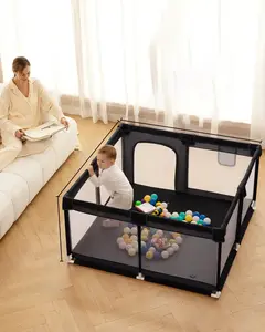 【Huge price drop】Baby Playpen, Indoor and Outdoor Playard, Play Pens for Kid Activity Center, Sturdy Safety Baby Fence with Breathable Mesh for Toddler playpen,DealsForYouDays