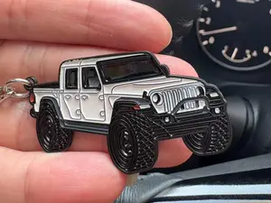 Double-Sided Metal Enamel Keychain for Car Owners, Portable Gift with Vibrant Colors, Exquisite Workmanship, and Scratch & Wear Resistant Double-Sided Metal Design. Perfect Gift for Family and Friends. Vertical