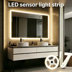 LED Induction Light Strip, White Light/warm Light Modes, USB/battery Powered, Easy Installation, Multiple Sizes Available