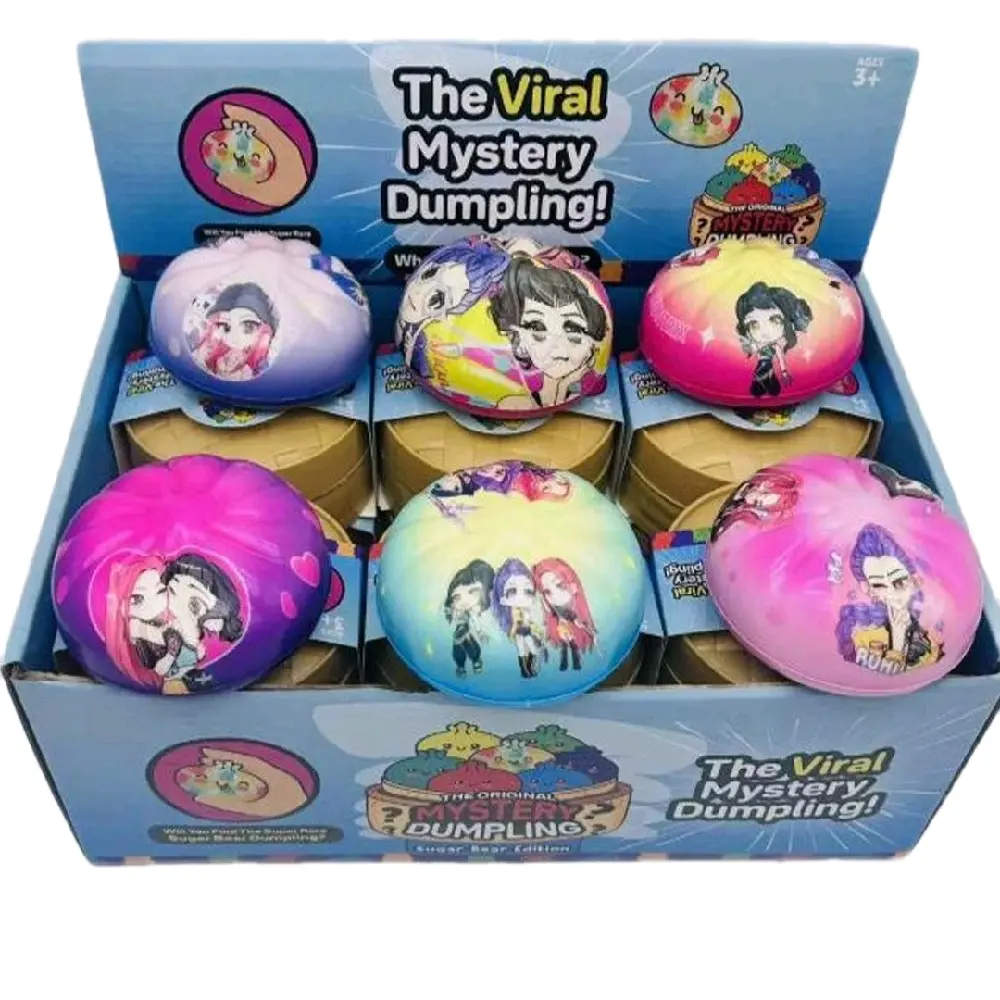 Slow Rise Dumpling Squishy Toy, Cute Stress Relief