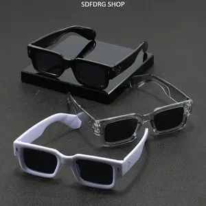 Men's 3-Pack Square Frame Fashion Sunglasses - Male Lightweight Plastic Frame Eyewear with Anti-Reflective Lenses, Accessories for Driving, Outdoor Activities