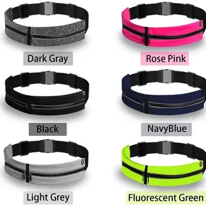 Running invisible fanny pack sports mobile phone bag women's and men's fitness bag outdoor equipment mini belt bag cycling mountain climbing
