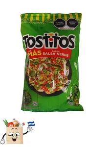 3 pack Tostitos Salsa Verde Snacks Chips 175g