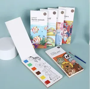 Pocket Watercolor Painting Book for Kids art minimal