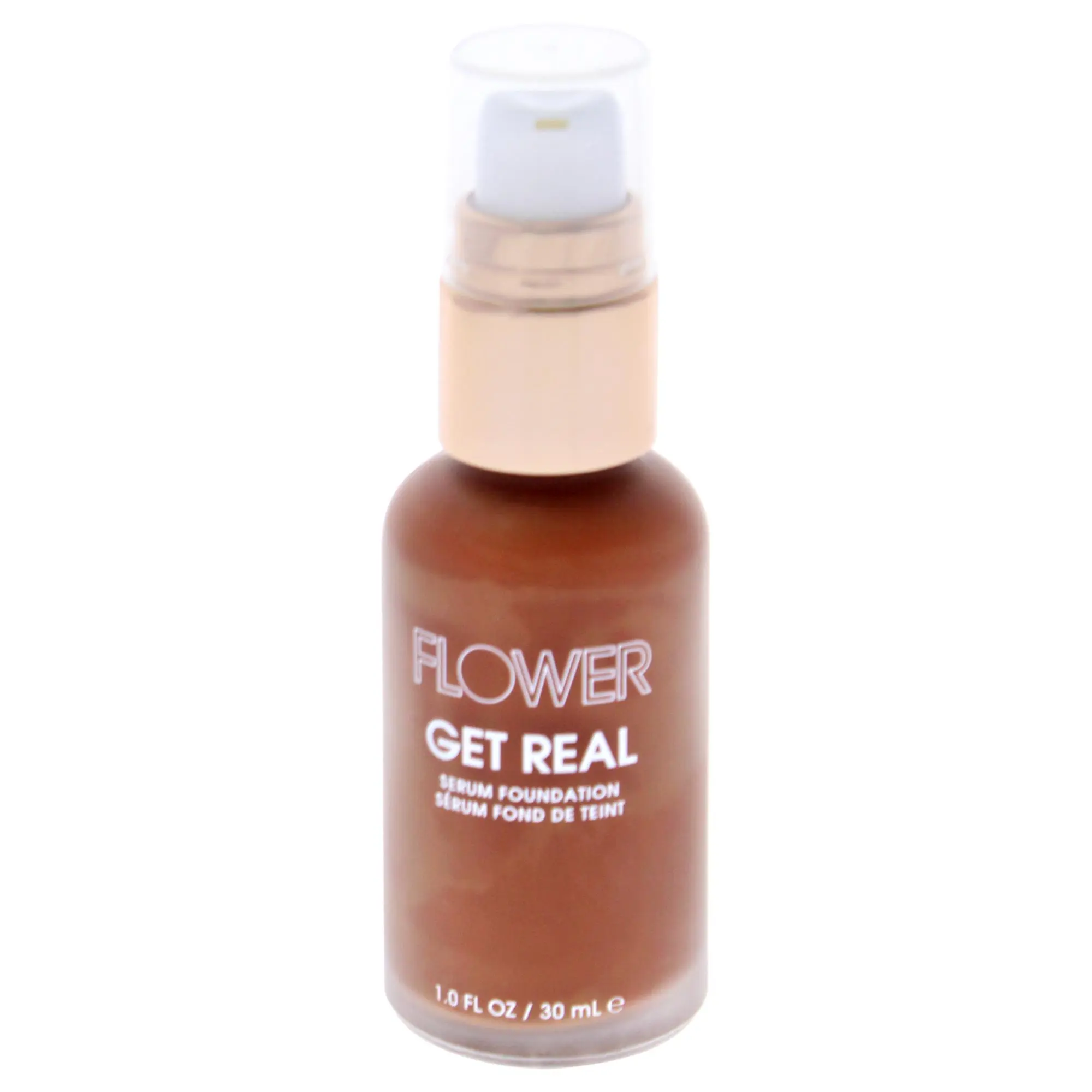 Flower Beauty Get Real Serum Makeup Foundation - D4 Cocoa, Women's, 1 oz