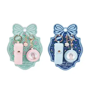 Primrose Lipstick Holder & Mirror Keychain